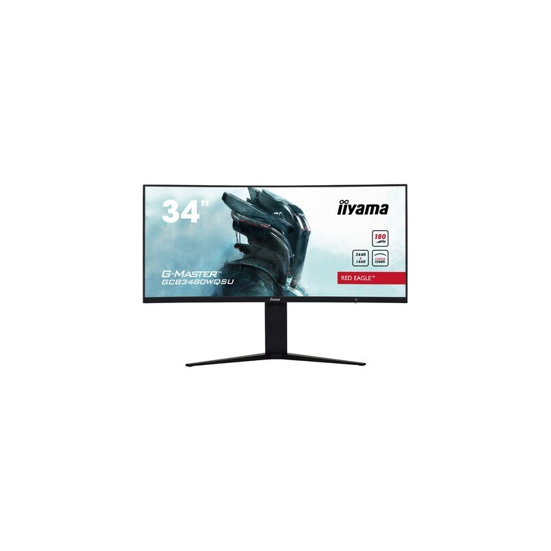 iiyama G-MASTER GCB3480WQSU-B1 86,4 cm (34") UWQHD VA Gaming Monitor HDMI, DP